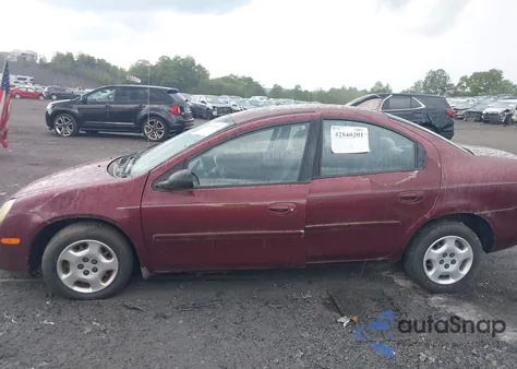 2001 Dodge Neon Se from USA, damaged, VIN 1B3ES46CX1D170600
